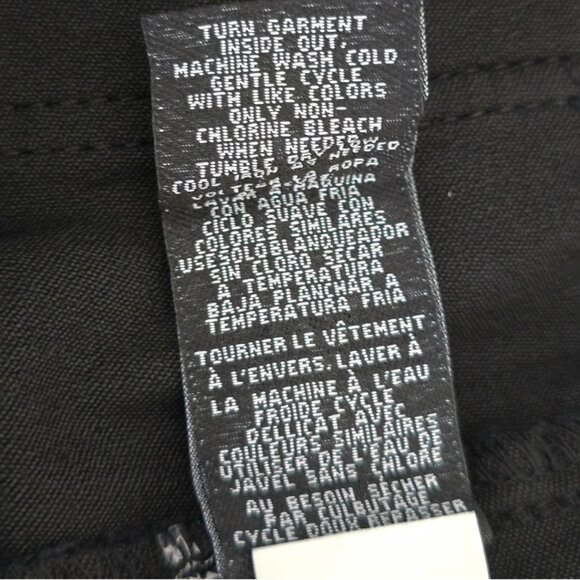 NWT 1822 Denim Wide Leg Jeans Size 4 Black Y2K - Picture 8 of 9